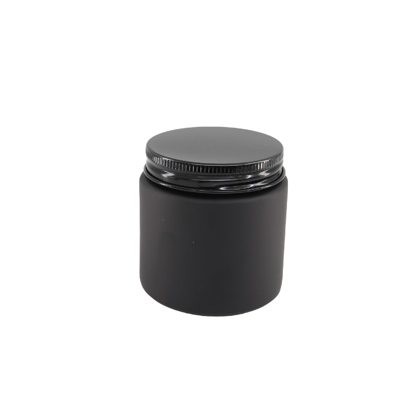 100ml Matt Black Jar (no lid)