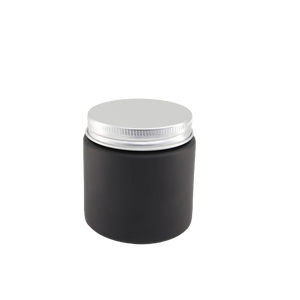 100ml Matt Black Jar (no lid)