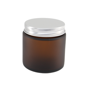 100ml Frosted Amber Jar (no lid)