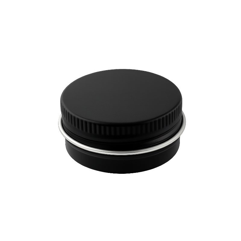 Aluminium Screw Top Matt Black 14gm