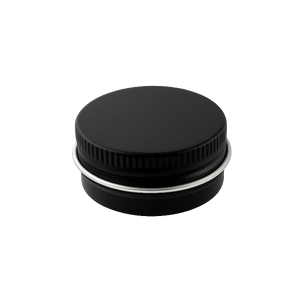 Aluminium Screw Top Matt Black 14gm