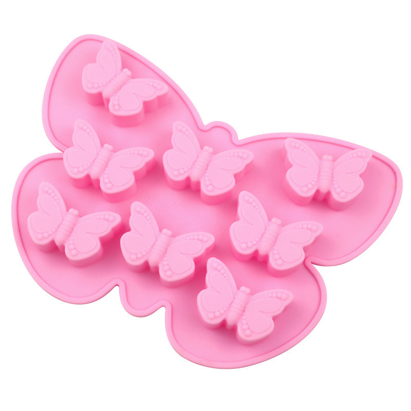 8 Cavity Butterflies Mould
