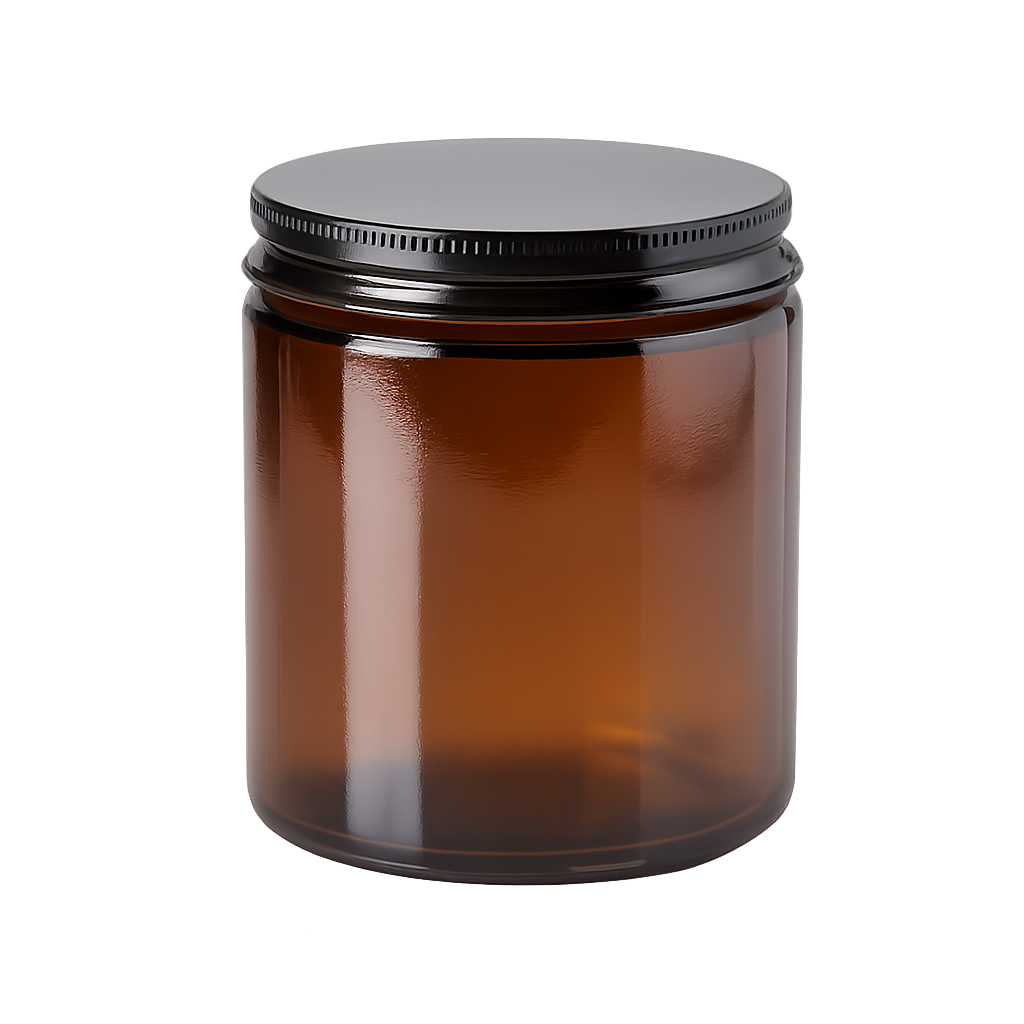 250ml Amber Jar (No Lid)