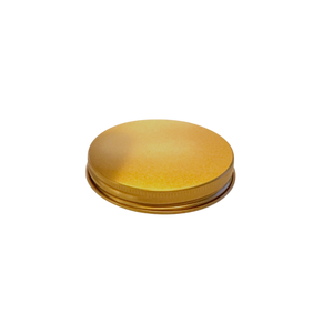 Gold Aluminium Lid 250ml Glass Jar