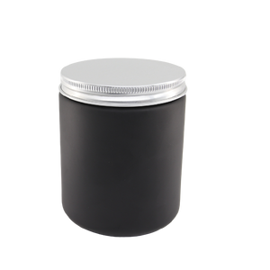 250ml Matt Black Jar (no lid)