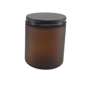 250ml Frosted Amber Jar (no lid)