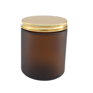250ml Frosted Amber Jar (no lid)