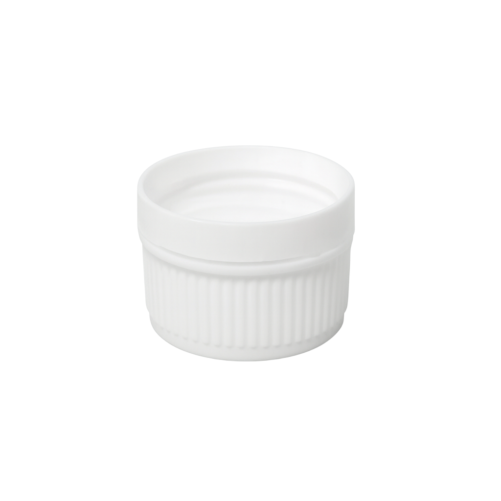 White Wadded Tampertel 28mm