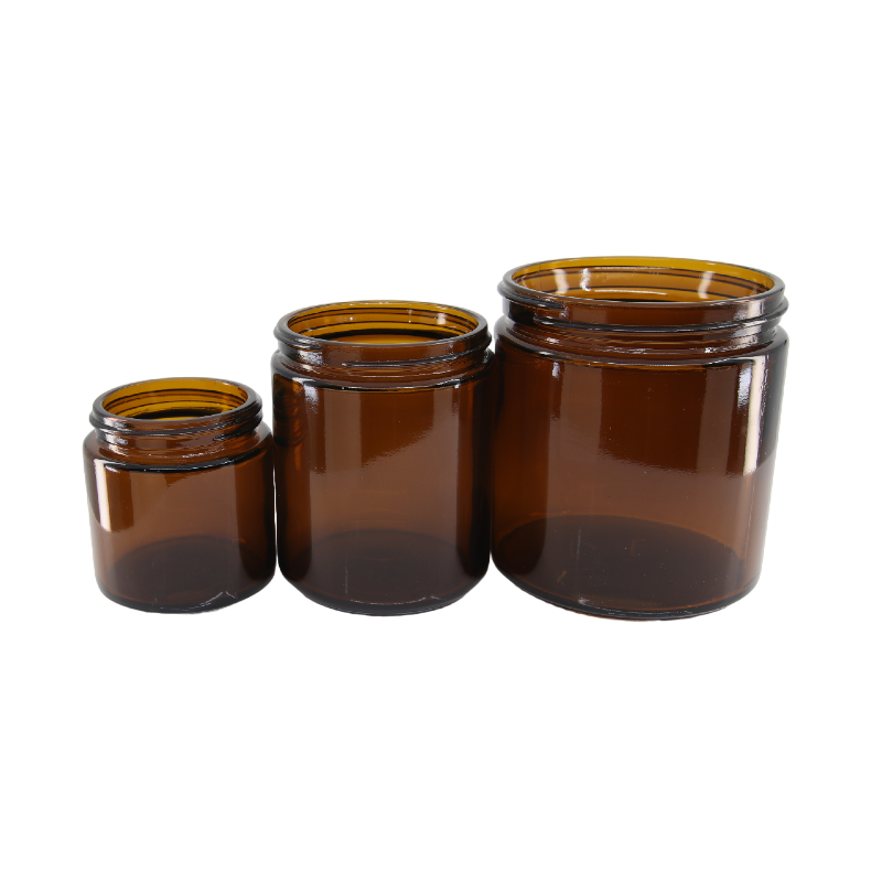 400ml Amber Jar (no lid)
