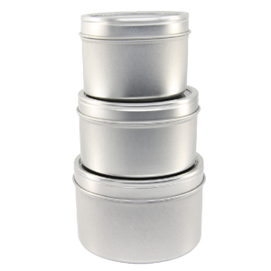 Candle Tin 170gm window lid