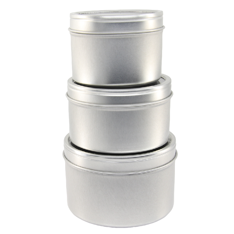 Candle Tin 225gm window lid