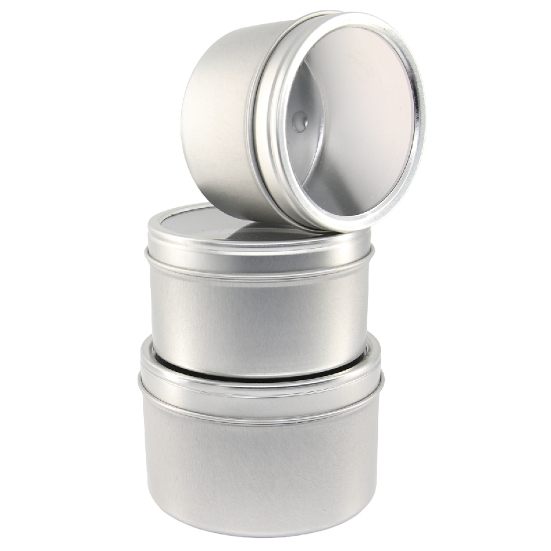 Candle Tin 170gm window lid