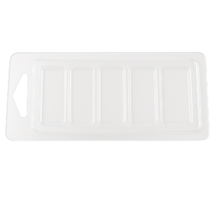 5 Cavity Chocolate Snap Clamshell