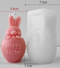 Easter Bunny Egg Silicone Mould