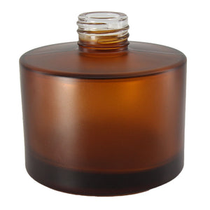 Hamptons Large Frosted Amber Diffuser Bottle