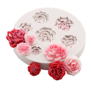 Round Mini Rose Mould