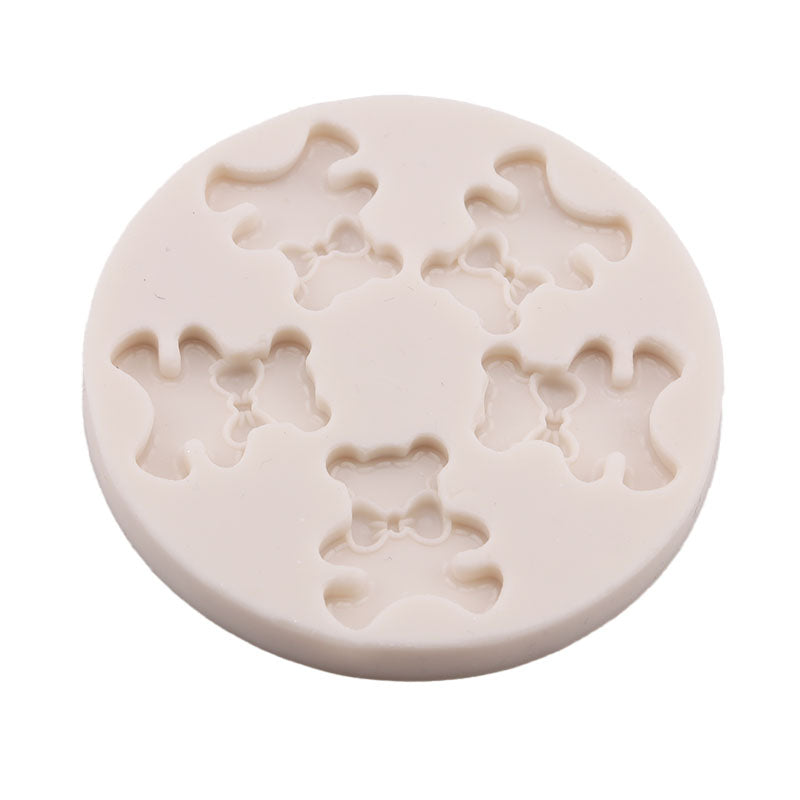 5 Cavity Bear Mould