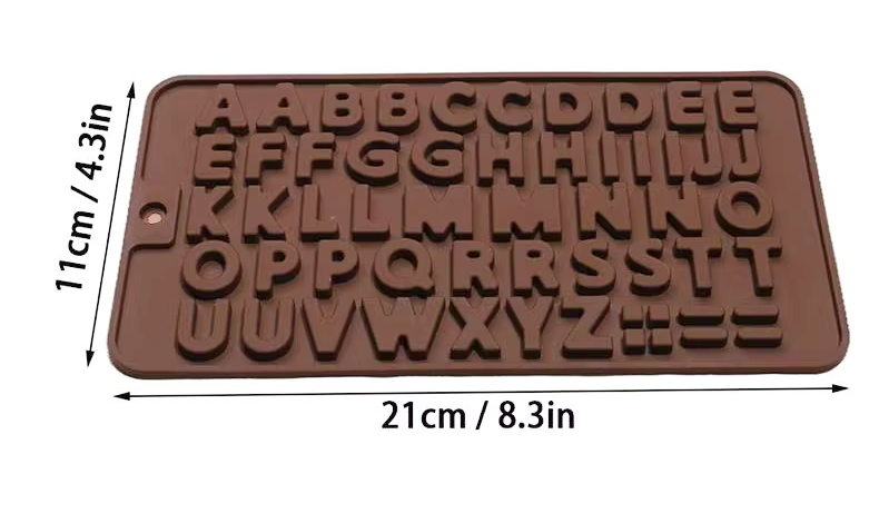 Alphabet Letters Silicone Mould