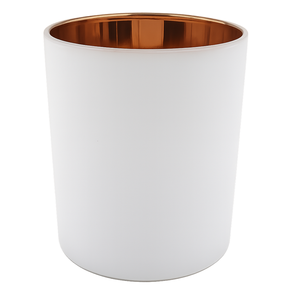 Cambridge Matt White/Rose Gold Tumbler