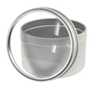 Candle Tin 225gm window lid