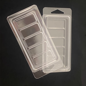 5 Cavity Chocolate Snap Clamshell