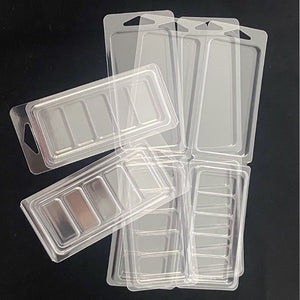 5 Cavity Chocolate Snap Clamshell