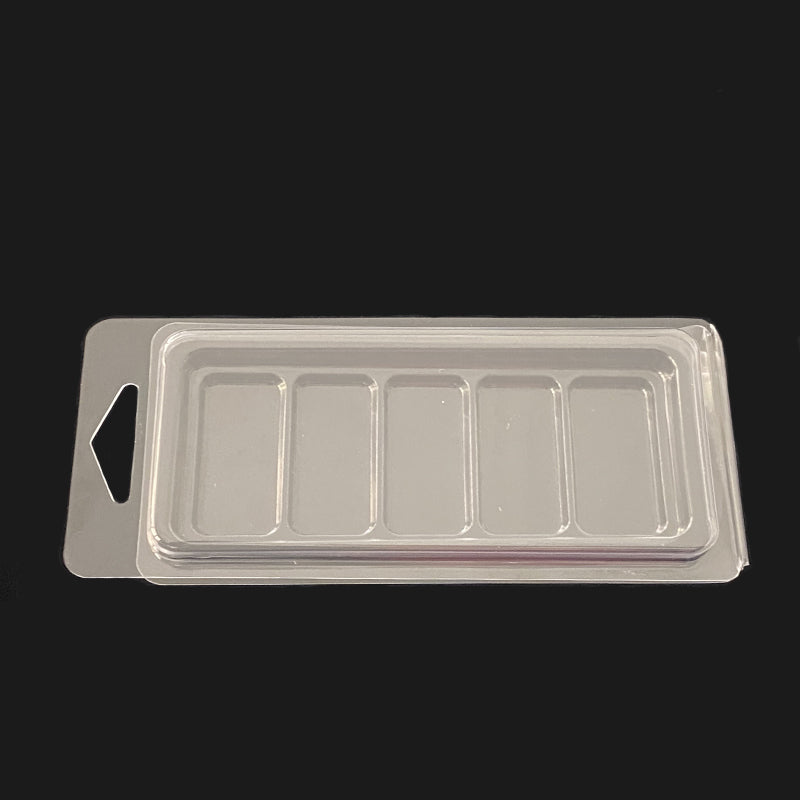 5 Cavity Chocolate Snap Clamshell