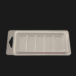 5 Cavity Chocolate Snap Clamshell