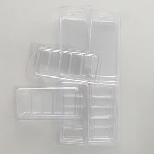 5 Cavity Chocolate Snap Clamshell