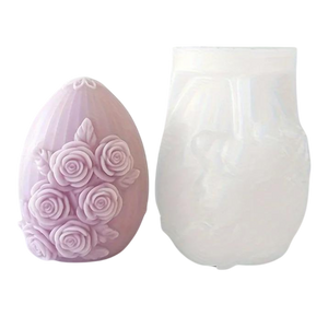 (New) Floral Egg Silicone Mould