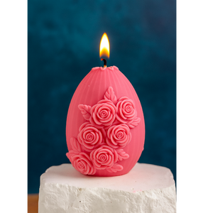 (New) Floral Egg Silicone Mould