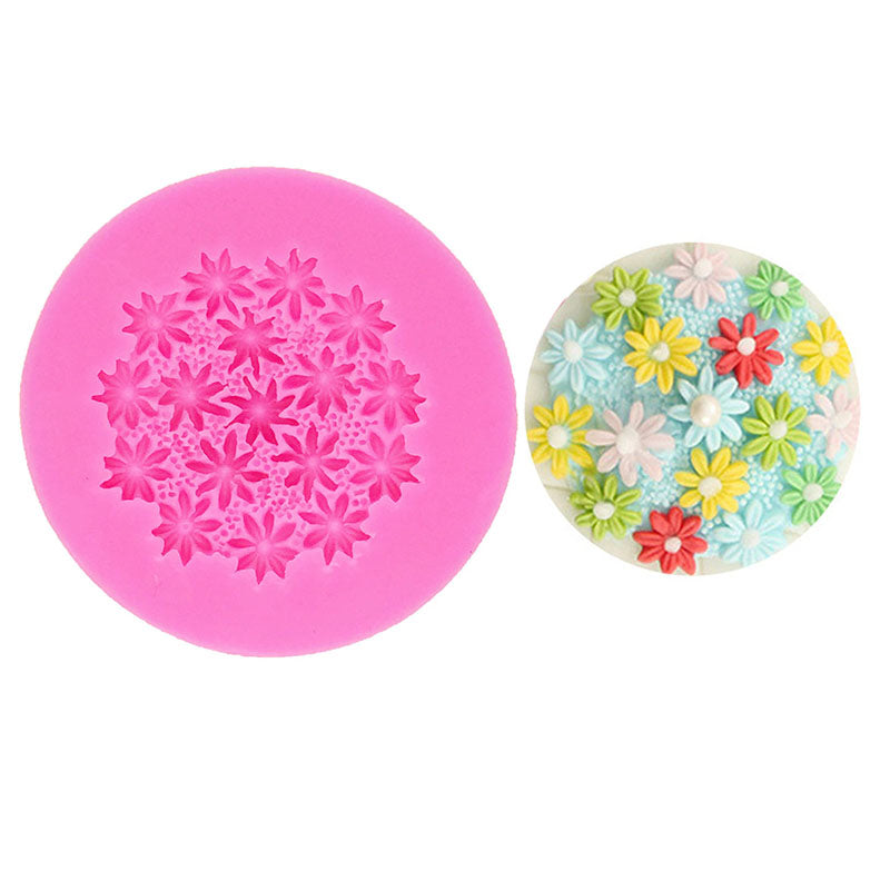 Small Floral Bouquet Mould