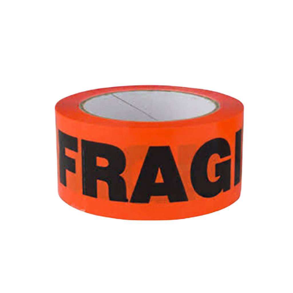 Orange Fragile Tape 75m