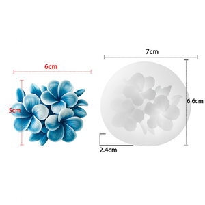(New) Frangipani Silicone Mould