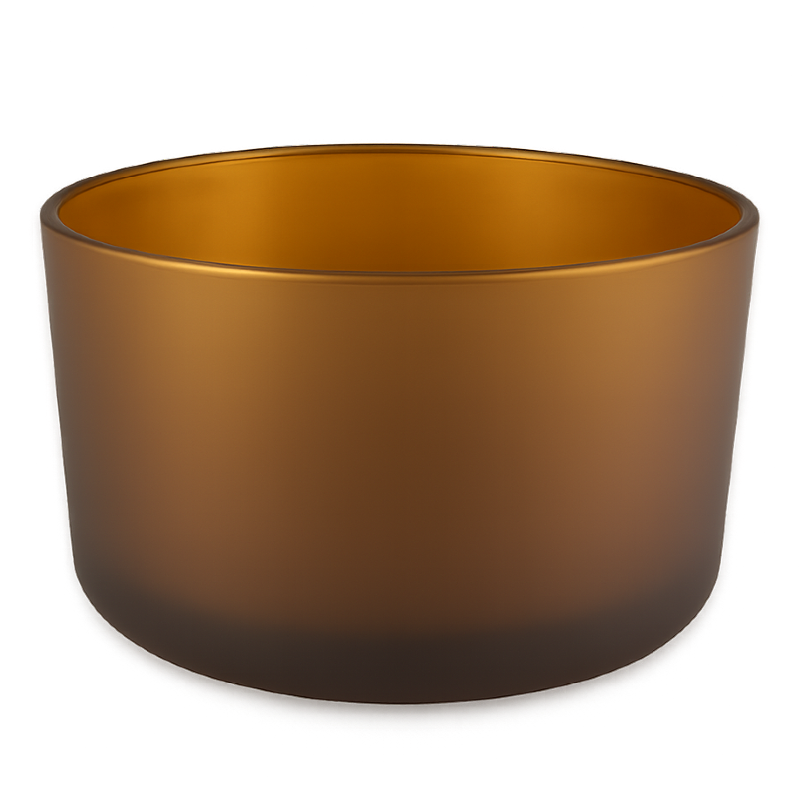 Cambridge Frosted Amber Bowl