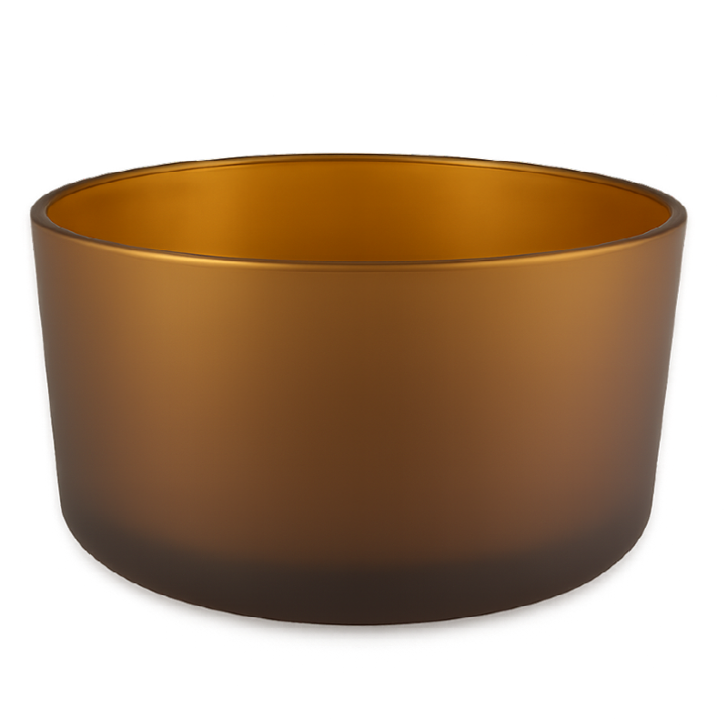 Cambridge Frosted Amber Bowl