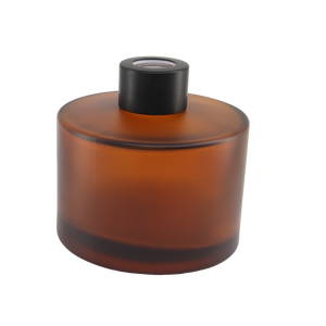 Hamptons Large Frosted Amber Diffuser Bottle