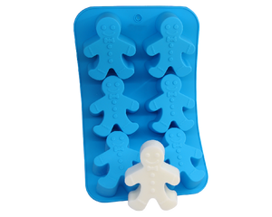 Gingerbread Man Tray Silicone Mould
