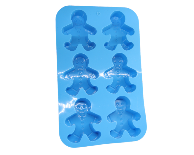 Gingerbread Man Tray Silicone Mould