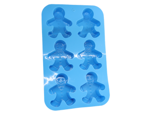 Gingerbread Man Tray Silicone Mould
