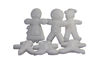 Gingerbread People Silicone Mould
