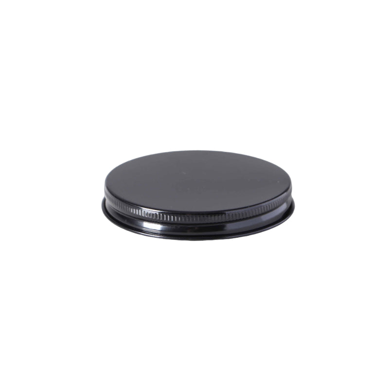 Black Aluminium Lid 250ml Glass Jar