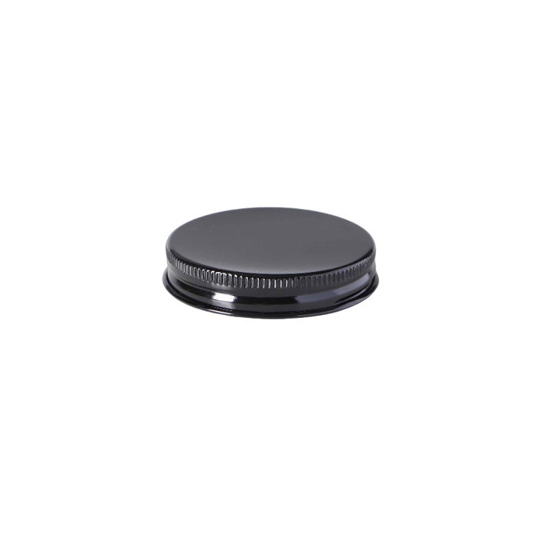 Black Aluminium Lid 100ml Glass Jar