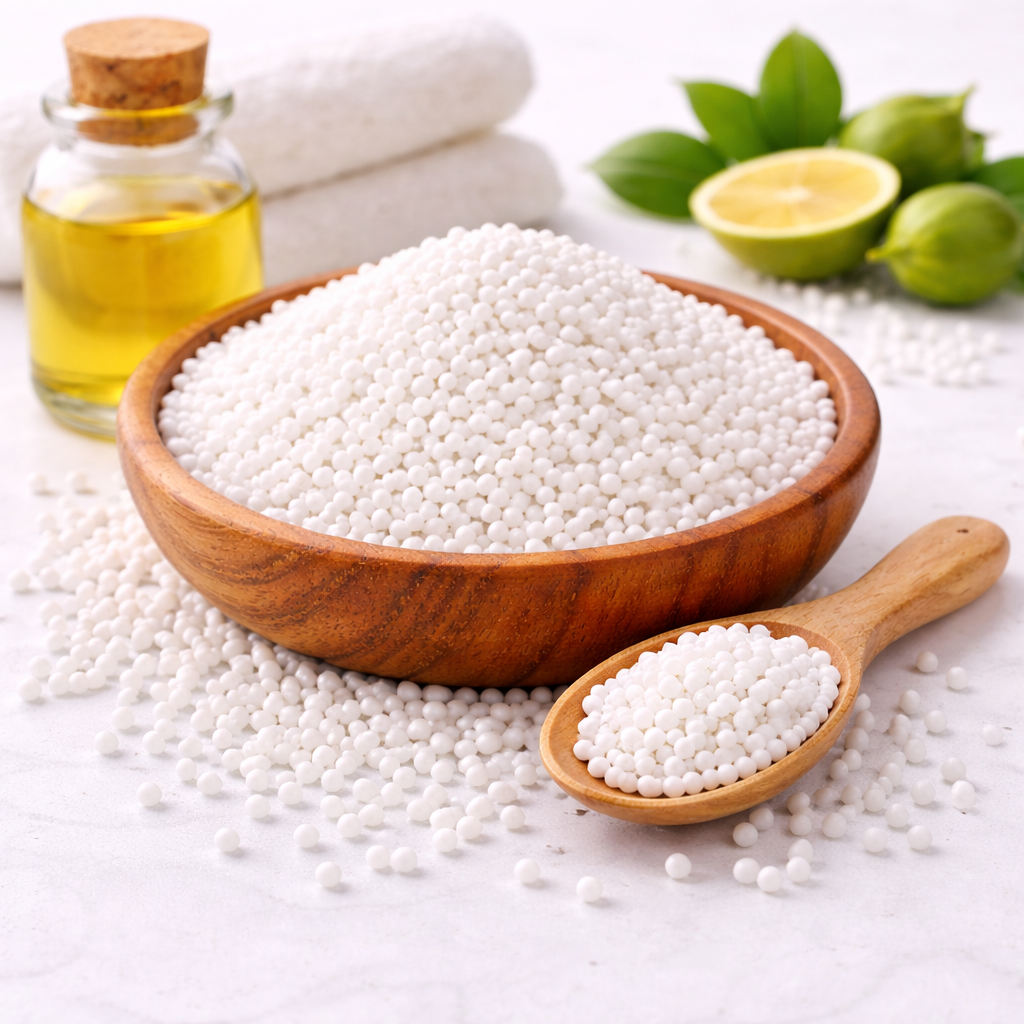 Jojoba Beads White