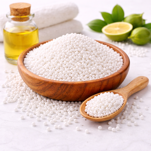 Jojoba Beads White