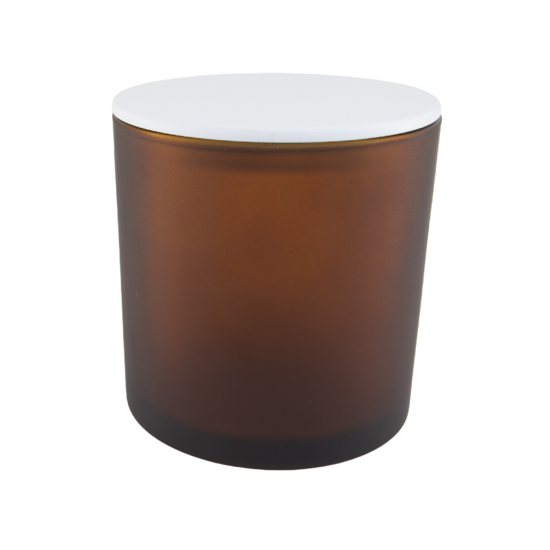 Cambridge Large Frosted Amber Tumbler