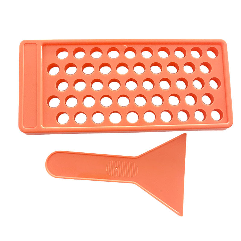 50 Holes Lip Balm Tube Filling Tray