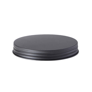 Matt Black Aluminium Lid 400ml Glass Jar