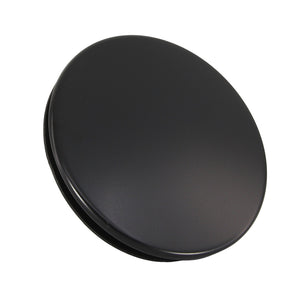 Large Matt Black Stainless Steel Lid