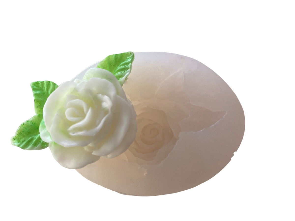 M Rose Candle Mould